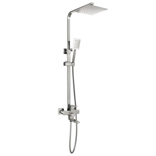 Змішувач HAIBA ARMATA KUB-009-J з душовою колоною з нерж. сталі